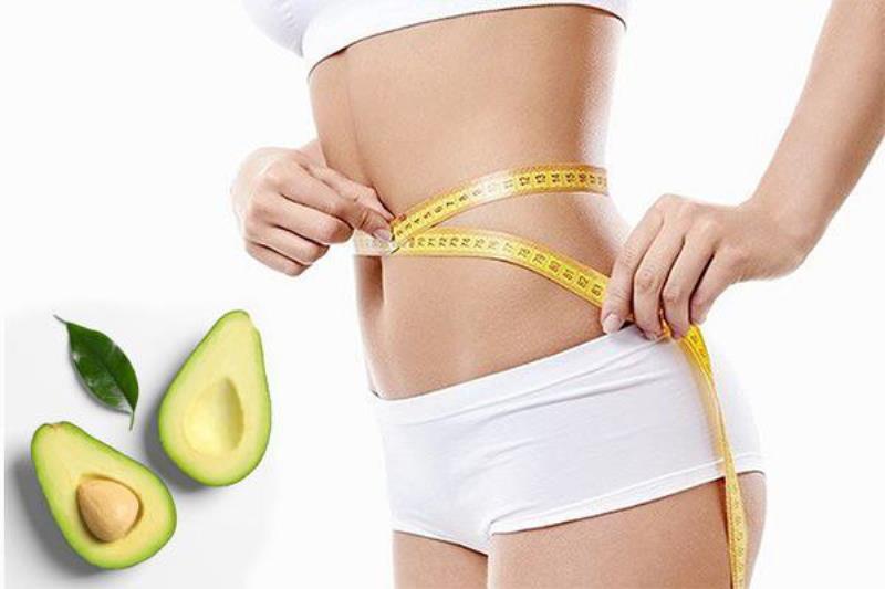 Giảm cân với quả bơ
