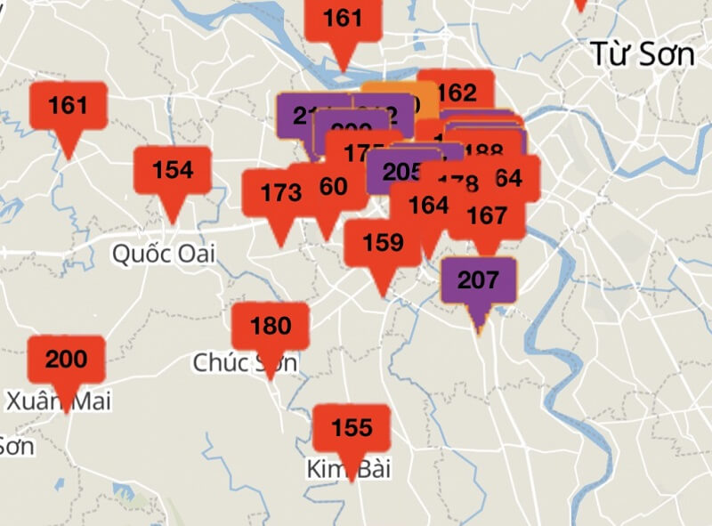 AQI là chỉ số chất lượng không khí