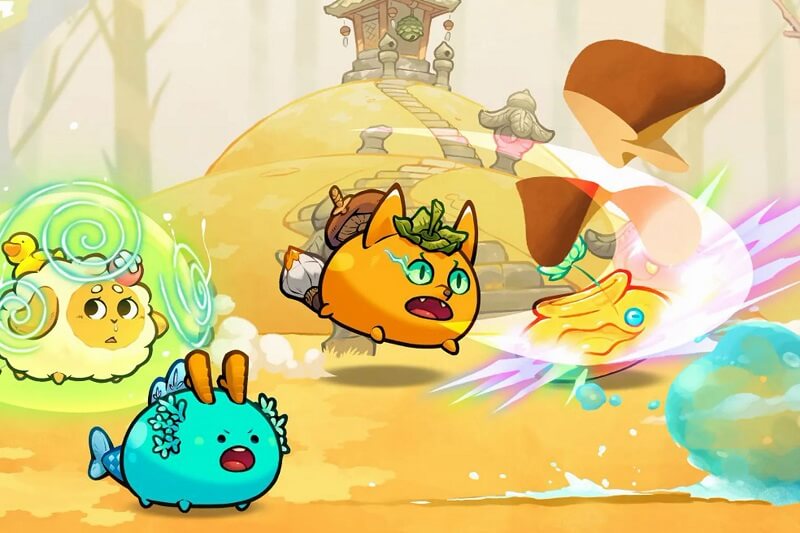 Dự án game Axie Infinity được xây dựng trên công nghệ blockchain