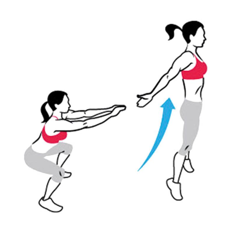 Bài tập Jump Squat