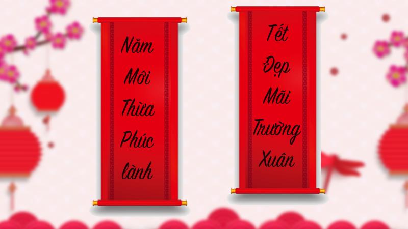 Bán câu đối đỏ cho ngày Tết