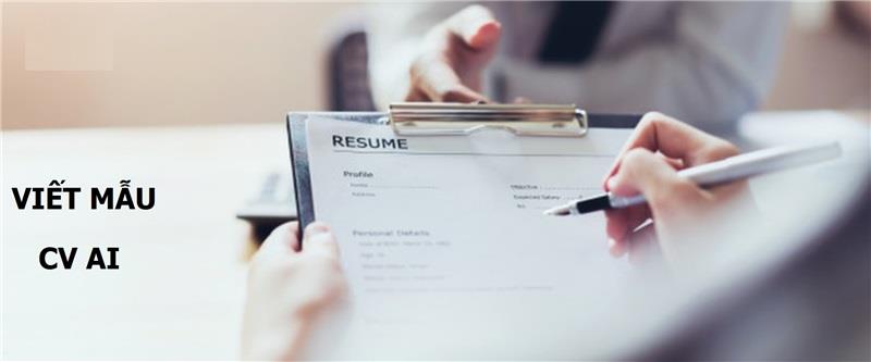 Đôi nét về mẫu CV AI giúp bạn ứng tuyển