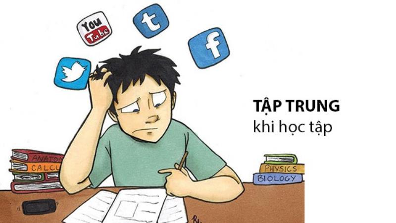Bạn thường mất tập trung bởi Facebook
