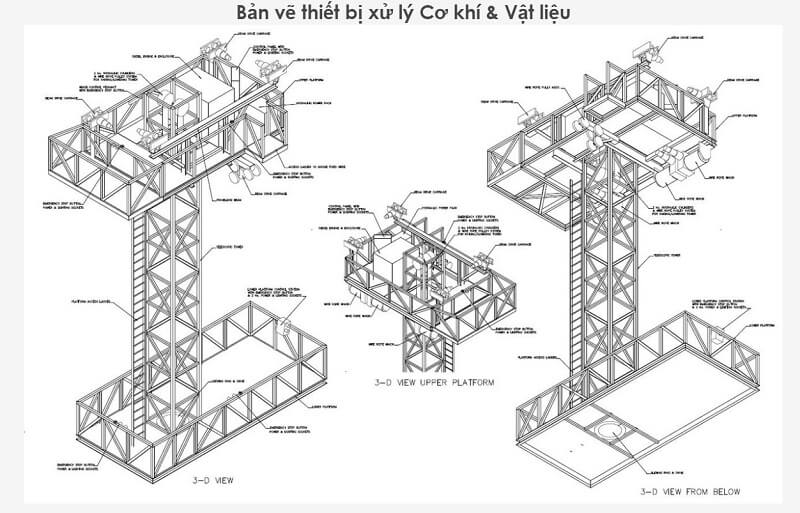 Bản vẽ cơ khí là gì