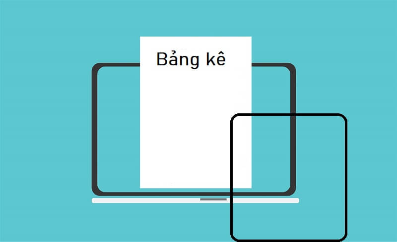 Quy định về việc lập mẫu bảng kê kèm hóa đơn gtgt