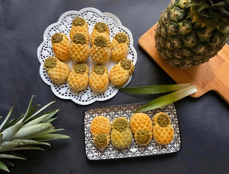 Parmesan Cheese là nguyên liệu quan trong trong món bánh dứa Đài Loan