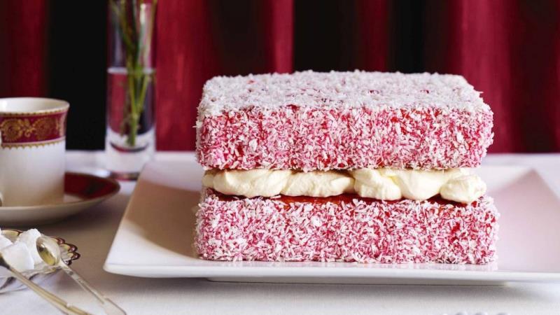 Bánh Lamington có cách làm đơn giản nhưng rất ngon miệng