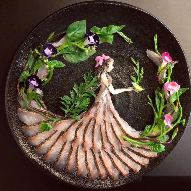 Bày trí món ăn bắt mắt