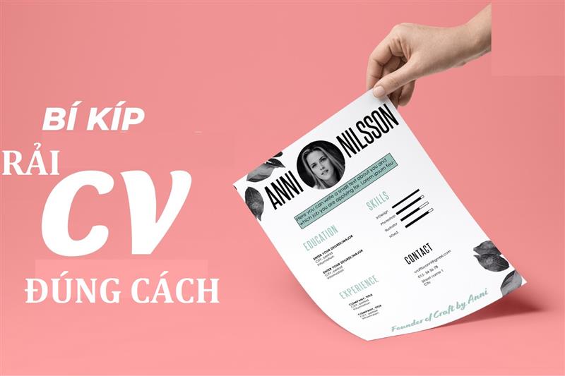 Bí quyết rải CV hiệu quả