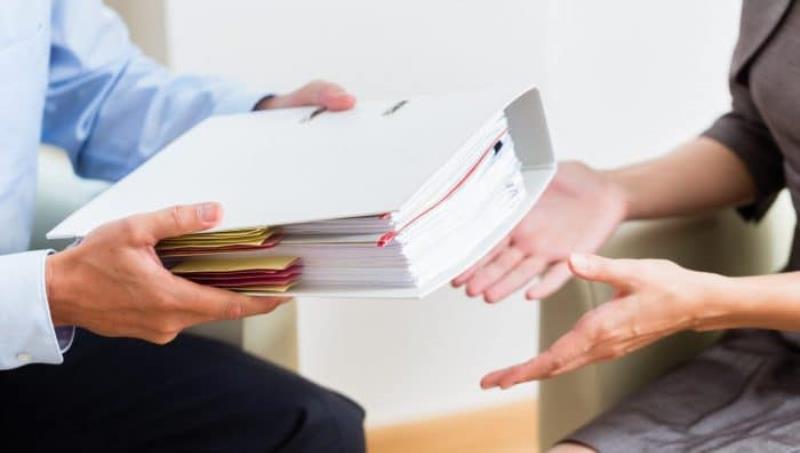 Biên bản bàn giao thể hiện trách nhiệm của người bàn giao