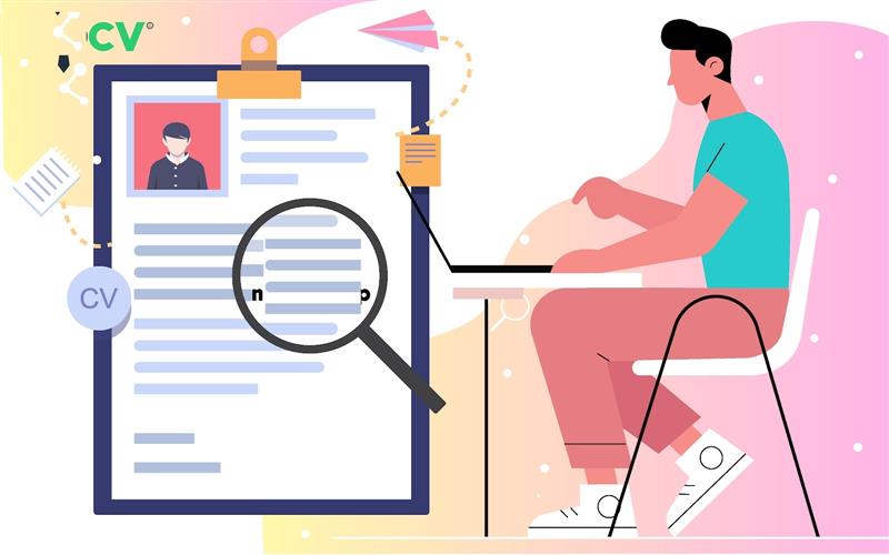 Bố cục trong CV xin việc bán hàng thời trang