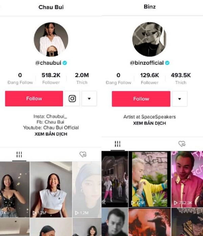 Lợi ích của buff follw thật