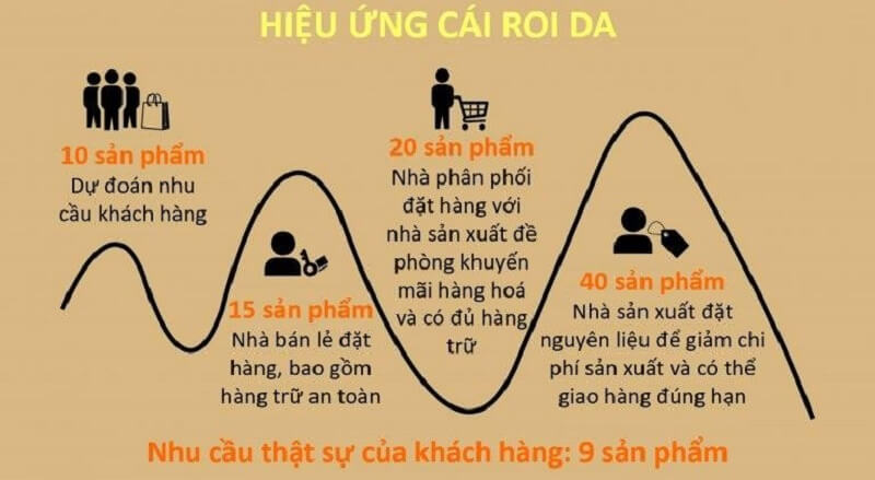 Hiệu ứng Bullwhip Effect không thể bị loại bỏ