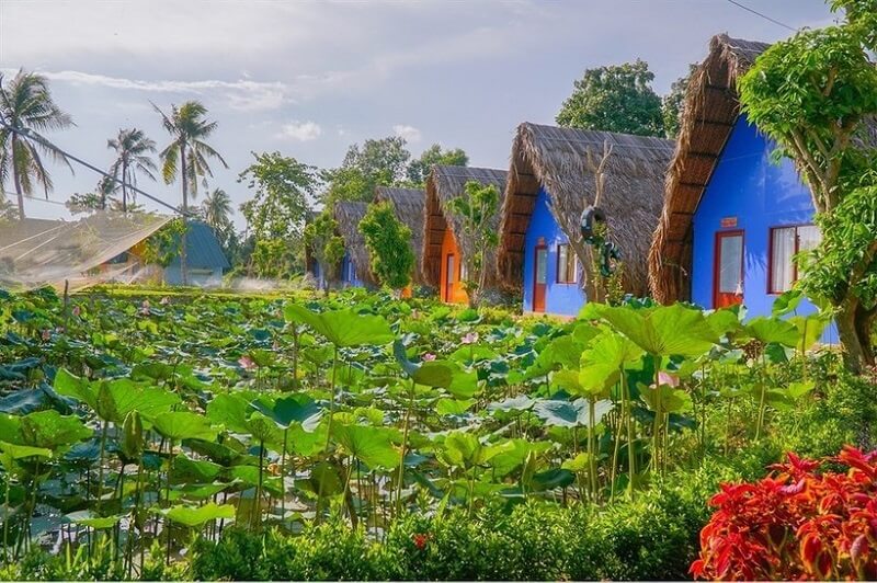 Nhà bungalow của làng du lịch