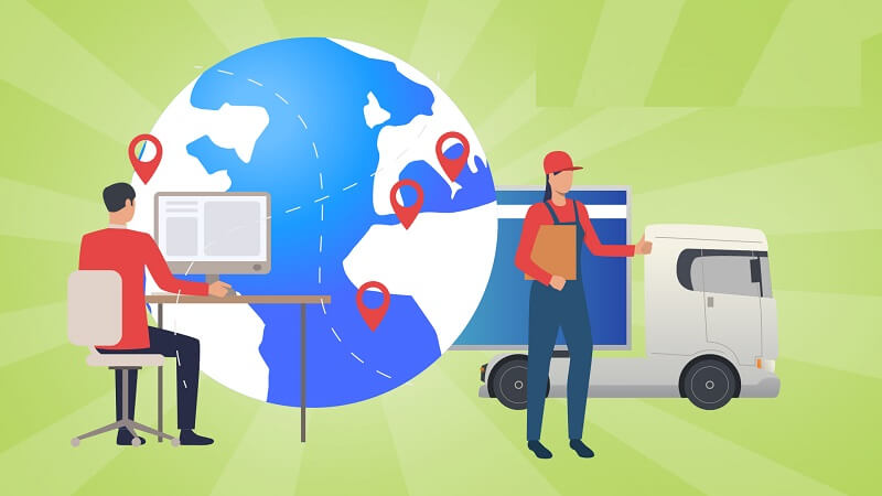 Các bộ phận bên trong phòng xuất nhập khẩu