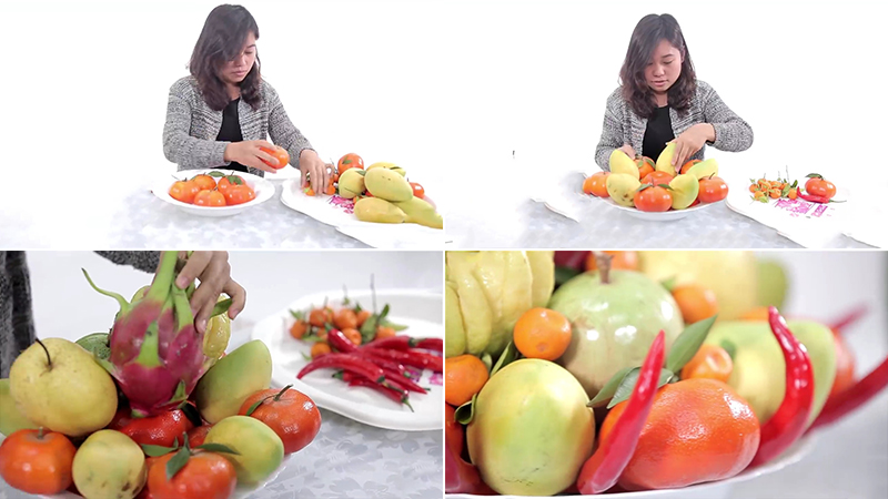 Cách bày mâm ngũ quả