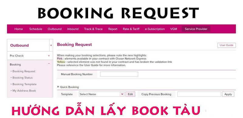 Cách booking confirmation