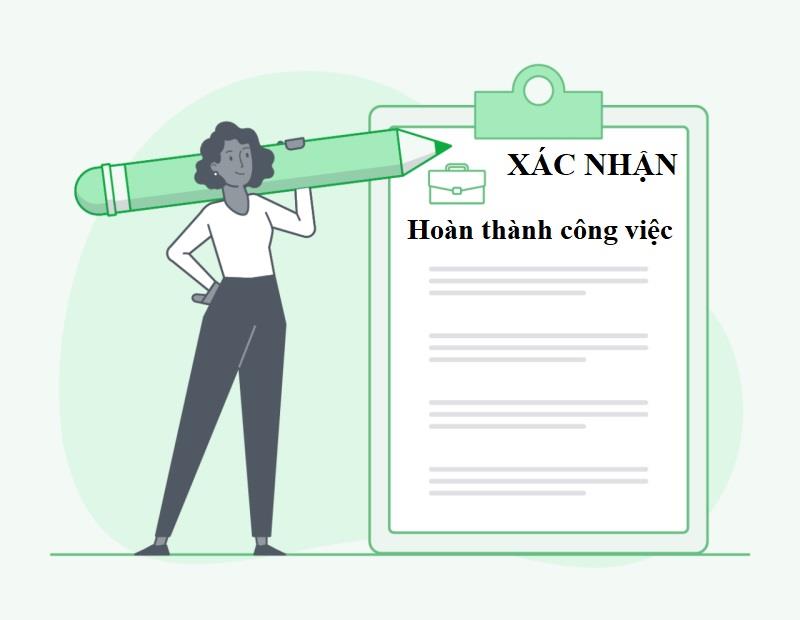 Cách ghi phần mở đầu trong biên bản xác nhận hoàn thành công việc