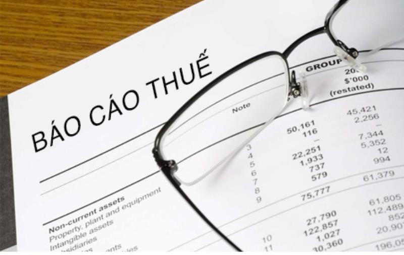 Mẫu báo cáo thuế