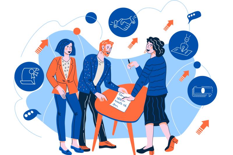 Trong mẫu biên bản làm việc cùng khách hàng có nội dung gì?