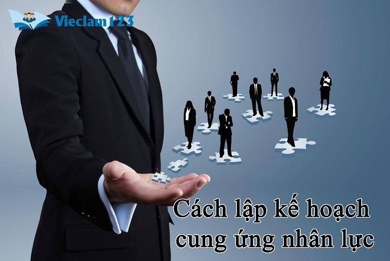 Cách lập kế hoạch cung ứng nhân lực hiệu quả nhất