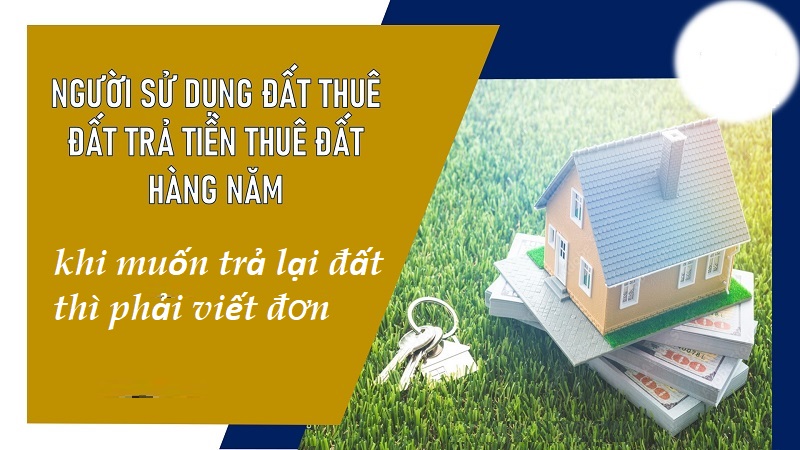 Cách soạn đơn xin trả đất cho nhà nước