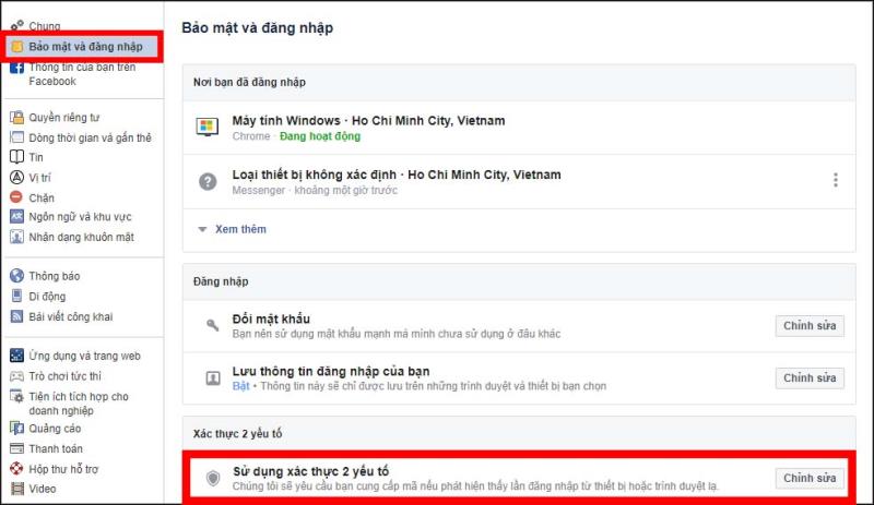 Hướng dẫn cài đặt 2FA trên Facebook