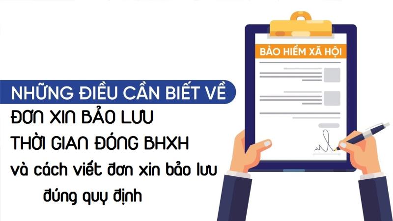 Những lợi ích lớn từ đơn xin bảo lưu kết quả về thời gian tham gia bảo hiểm xã hội