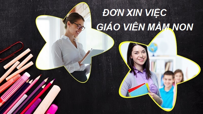 Cách viết đơn xin việc cho giáo viên mầm non