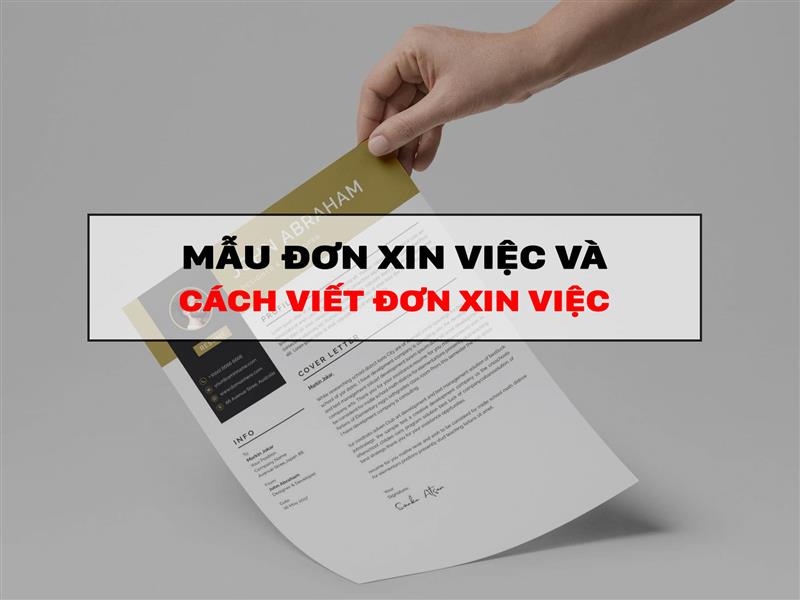 Cách viết đơn xin việc