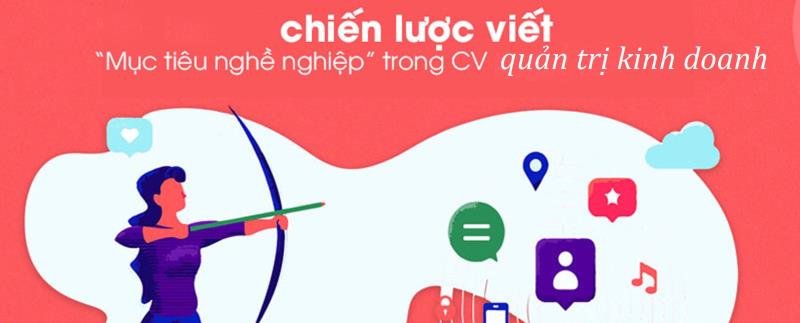 Mục tiêu trong CV quản trị kinh doanh