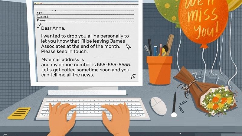 Trình bày nội dung thư xin nghỉ việc tiếng Anh