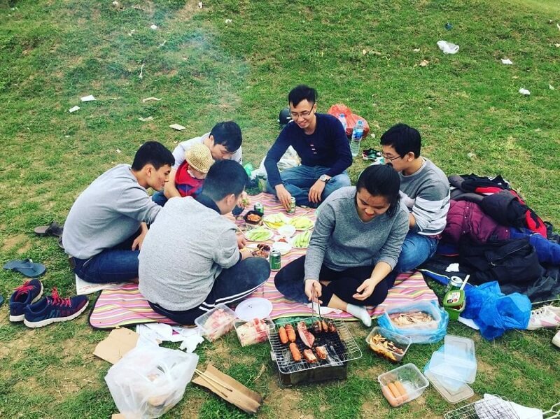 Đi một chuyến picnic cuối tuần