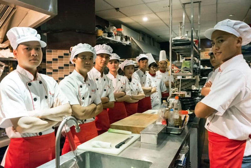 Công việc cuối ca