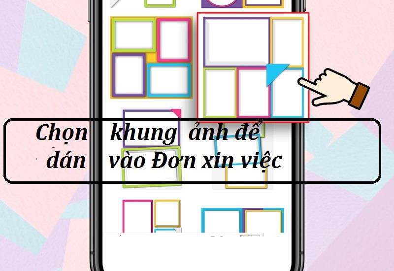 Dán ảnh ở đâu trong đơn xin việc?