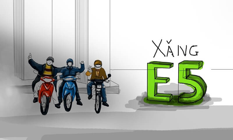 Xăng E5 giúp chống kích nổ động cơ