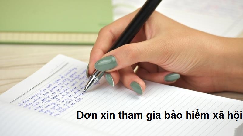 Đơn xin tham gia bảo hiểm xã hội