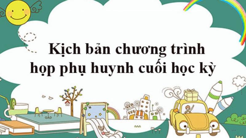 Quy trình họp phụ huynh không thể thiếu khâu chuẩn bị