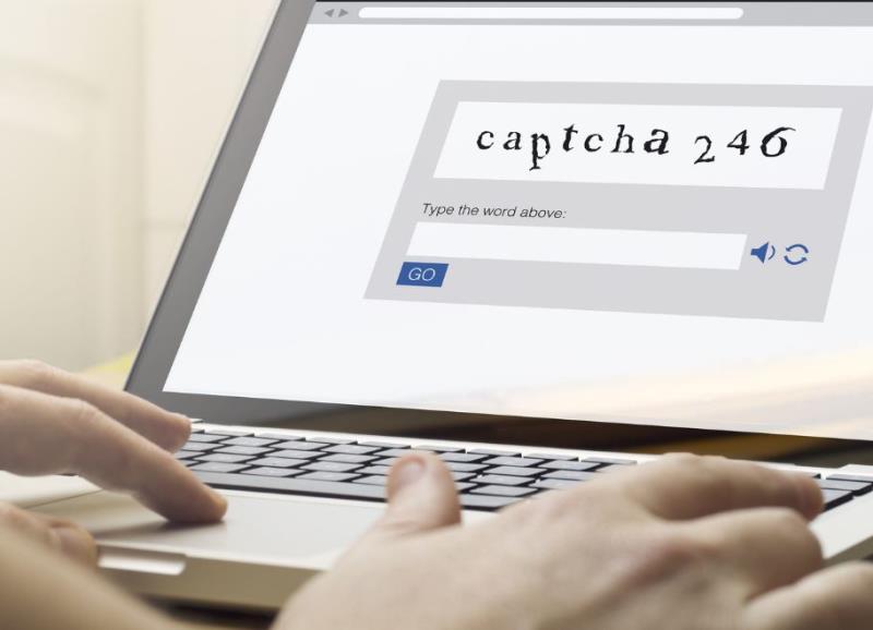 Captcha là một chuỗi các ký tự méo mó