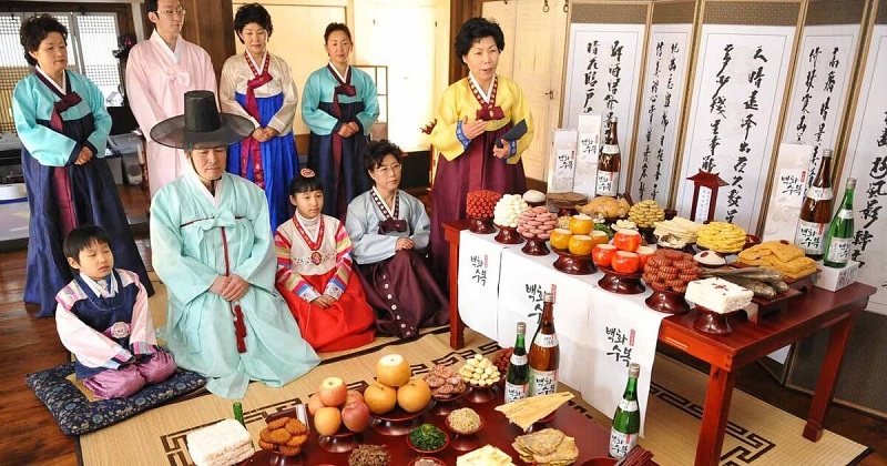 Hoạt động trong tết trung thu của người Hàn