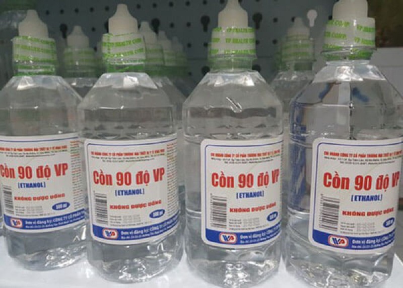 Cách bảo quản cồn 90 độ 