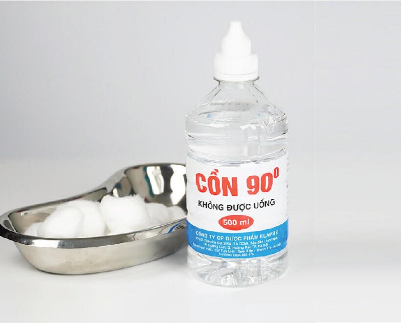 Mức độ gây hại của cồn 90 độ 