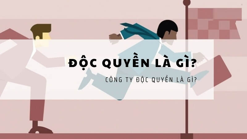 Công ty độc quyền - Khái niệm cần làm sáng tỏ