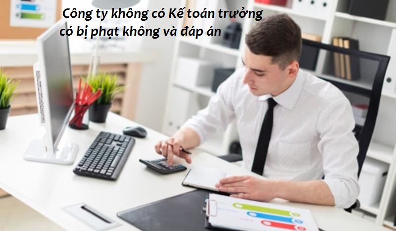 Công ty không có Kế toán trưởng liệu có bị phạt 
