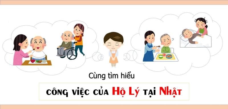 Điểm danh những đầu việc mà hộ lý tại Nhật Bản phải làm