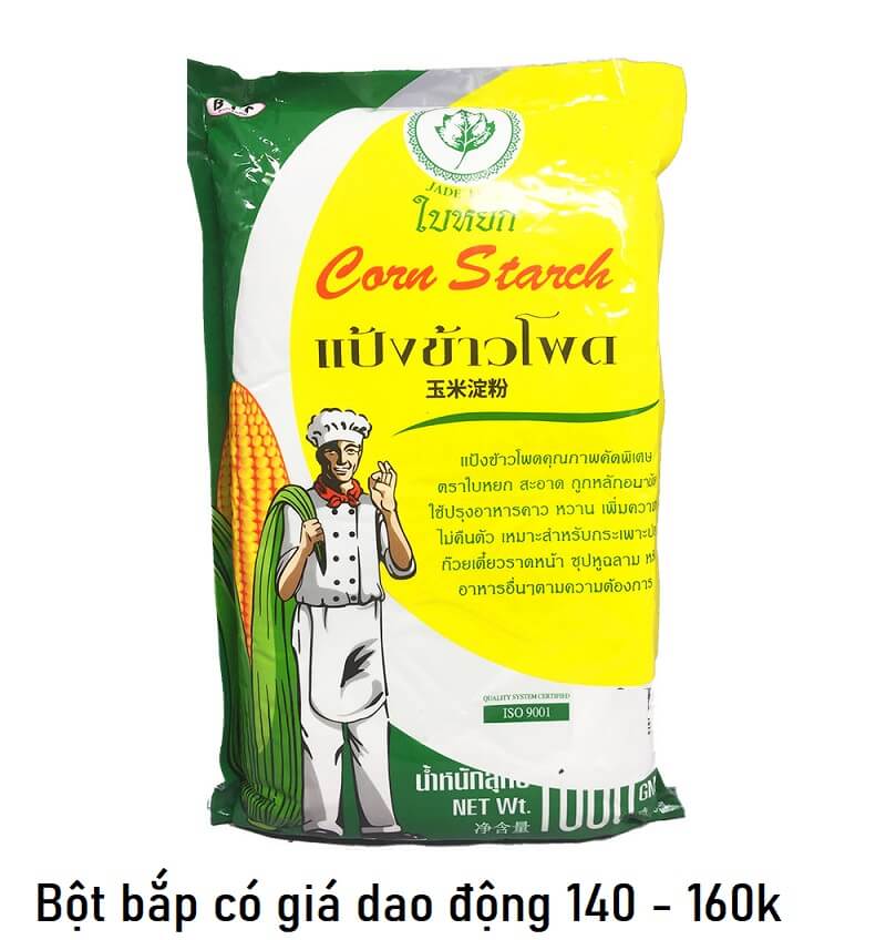 Giá thành của Corn starch