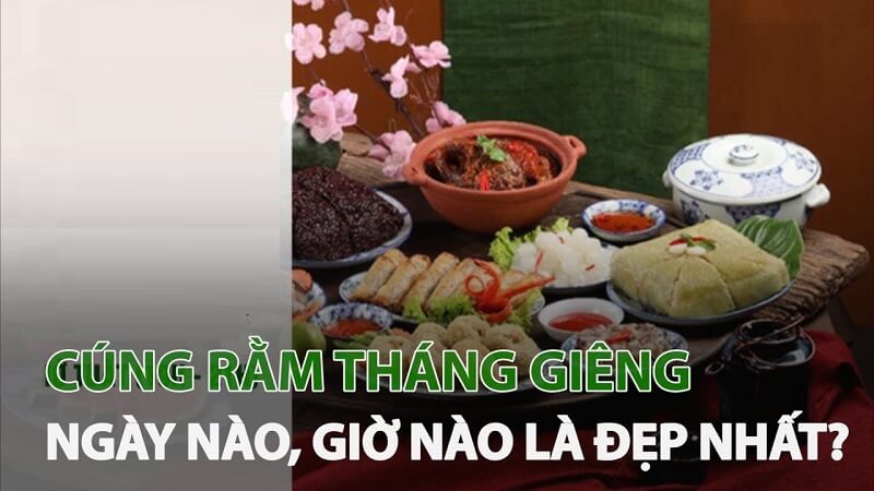Cúng rằm tháng Giêng