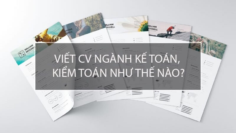 Hướng dẫn viết CV tiếng anh kế toán