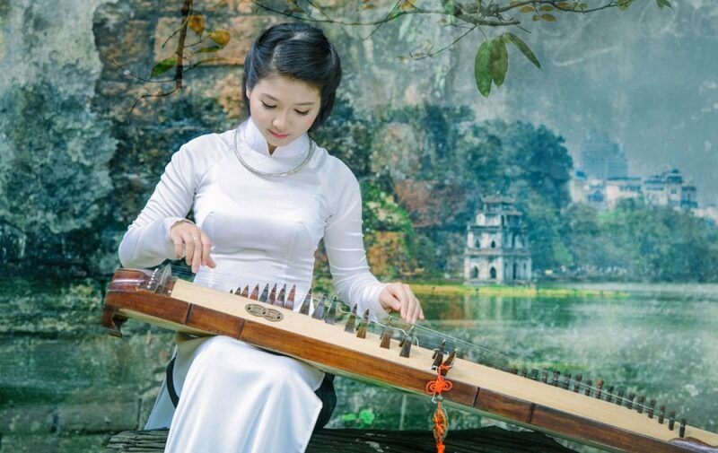 Đàn tranh của người Việt Nam