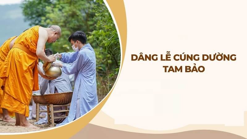 Hướn dẫn cúng dường Tam Bảo đúng nghi thức